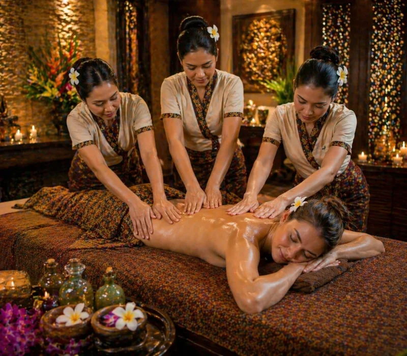 Six Hands Massage